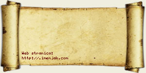 Omilj Veljković vizit kartica